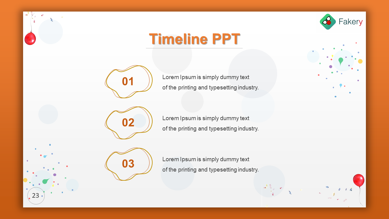 Customized Timeline PPT Template and Google Slides Themes